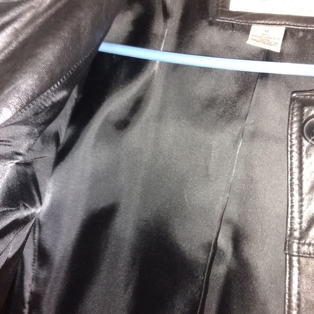 Leather Car coat